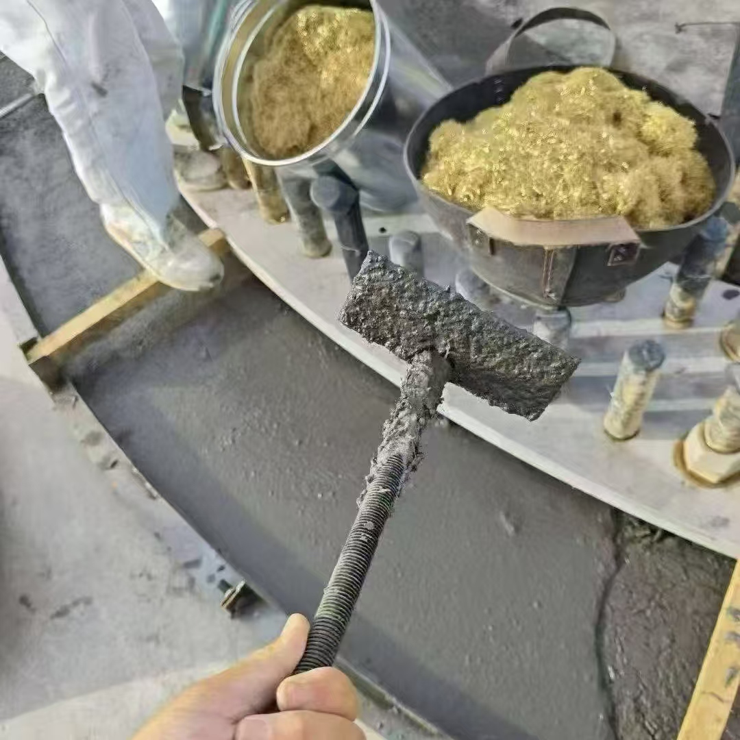凤台C120钢纤维高强无收灌浆料 轧机压缩机汽轮机发电机锻压设备底座灌浆材料